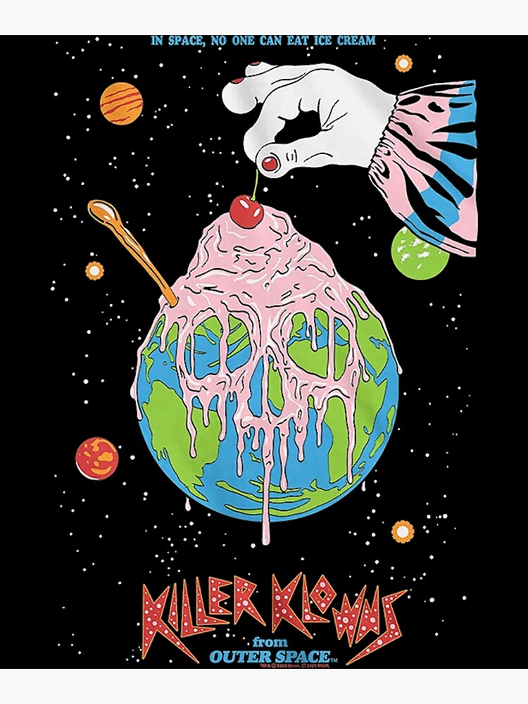 "Ice Cream Poster Killer Klowns From Outer Space Classic ." Poster by ChristineKim5 Redbubble