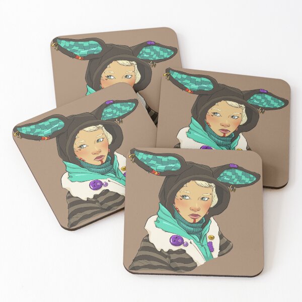 Item preview, JOLENE (coffee background) designed and sold by Janie Wigglesworth.