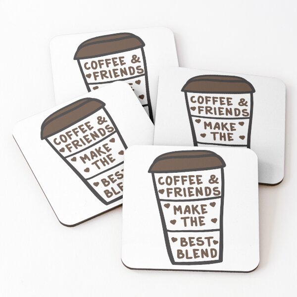 Item preview, coffee and friends make the perfect blend  designed and sold by uranus1store.