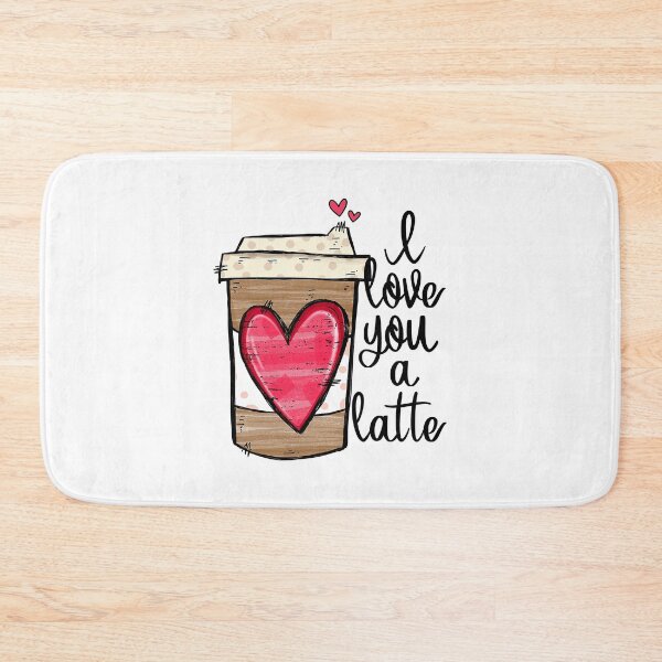 Item preview, Espresso Cute Coffee Heart I Love You a Latte designed and sold by vincentalan.
