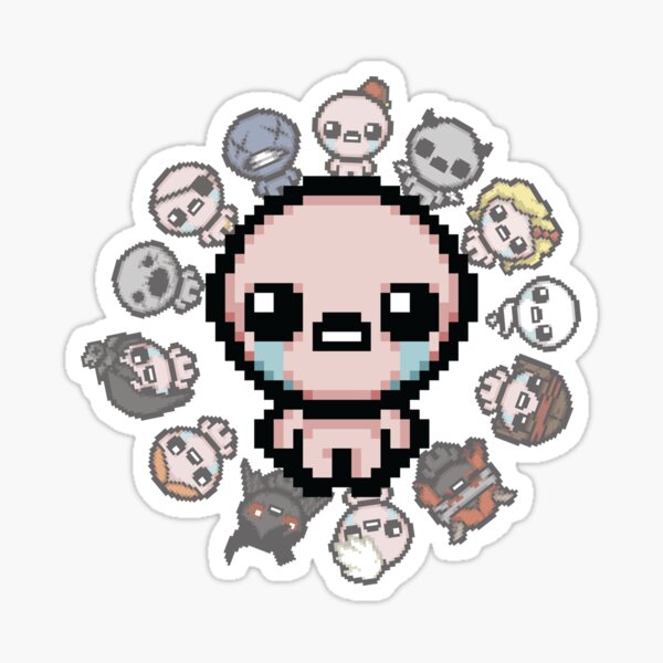 Binding Of Isaac Stickers Redbubble