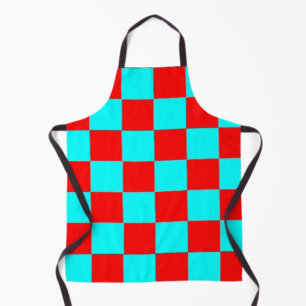 Item preview, Red and turquoise squares: pop of color, wow factor, decor, accent piece, gift idea designed and sold by Becky Hunter.