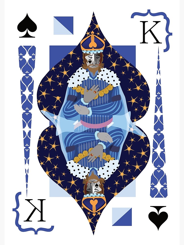 "The King Of Spades" Poster for Sale by LouisaJLH Redbubble