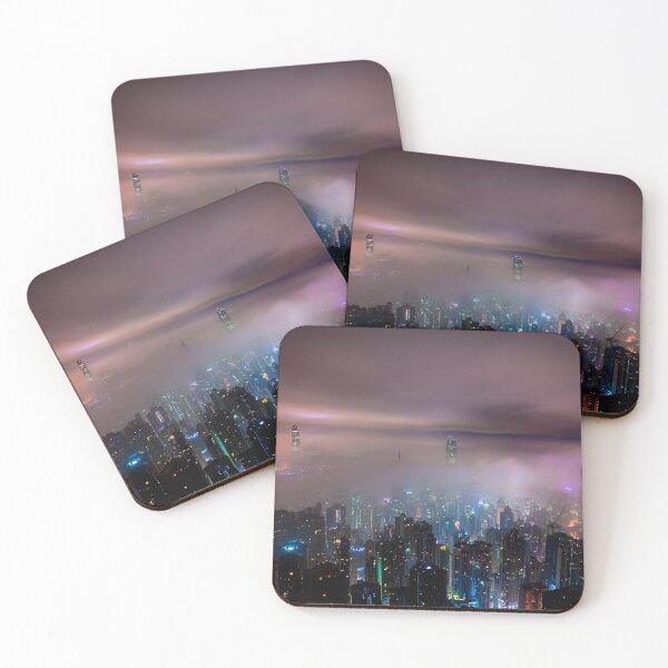 Item preview, Night Lights of The City on a Foggy Night designed and sold by TheKnightWriter.