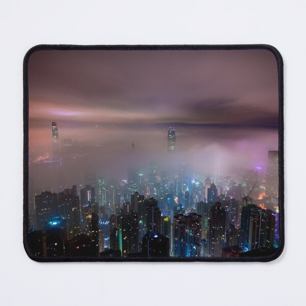 Item preview, Night Lights of The City on a Foggy Night designed and sold by TheKnightWriter.