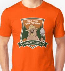 Nur du kannst faschistische Lügner verhindern Slim Fit T-Shirt