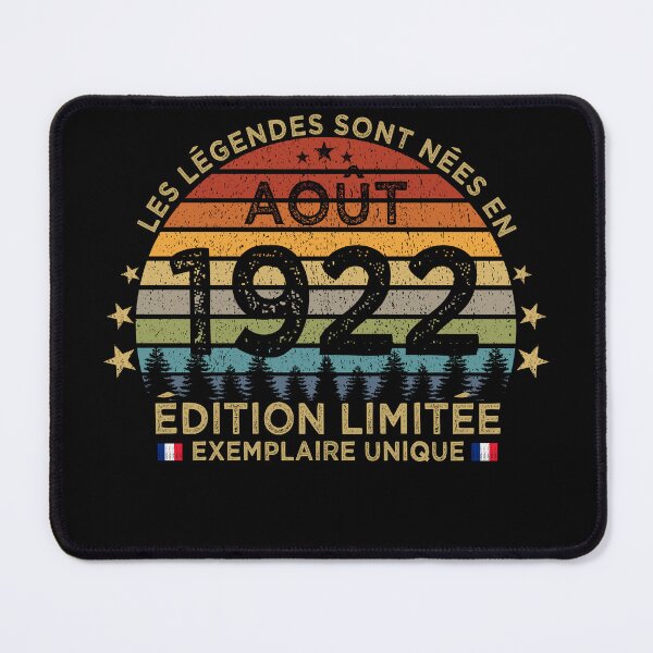 Item preview, Anniversaire 100 Ans Les Legendes Sont Nees en Aout 1922 designed and sold by cssdru.