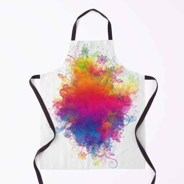 Item preview, Colorful flower illustration with rainbow designed and sold by Nilima Bano ⭐⭐⭐⭐.