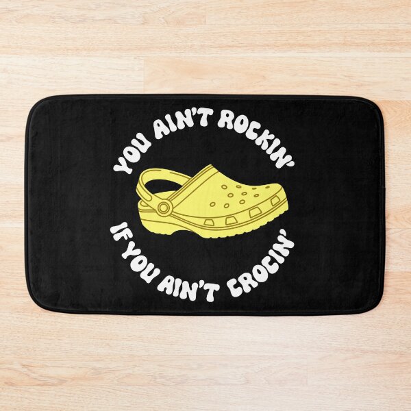 Item preview, You Ain’t Rockin’ If You Ain’t Crocin’ Yellow II designed and sold by MadeByBeata.