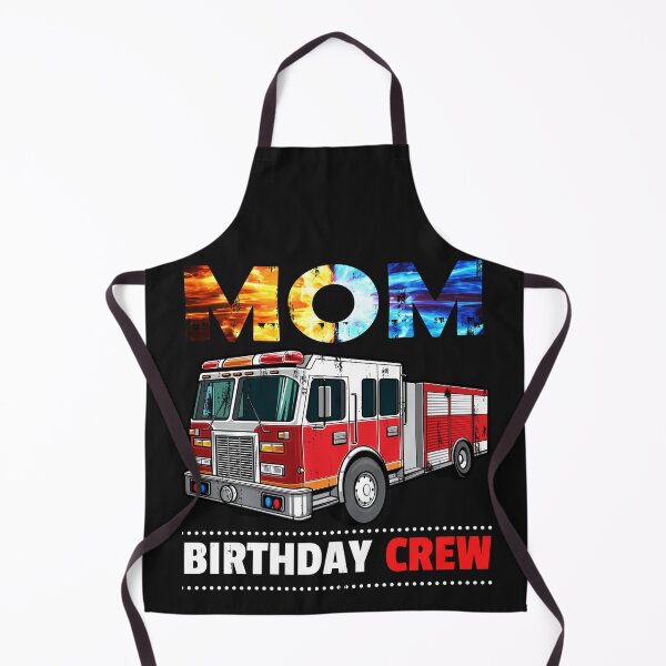 Item preview, Mom Birthday Crew Firefighter Truck Fireman Party Familys designed and sold by PuPPuB.