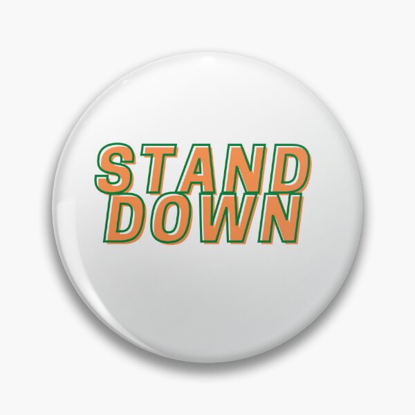 Item preview, Orange And Green Stand Down designed and sold by weandthem.