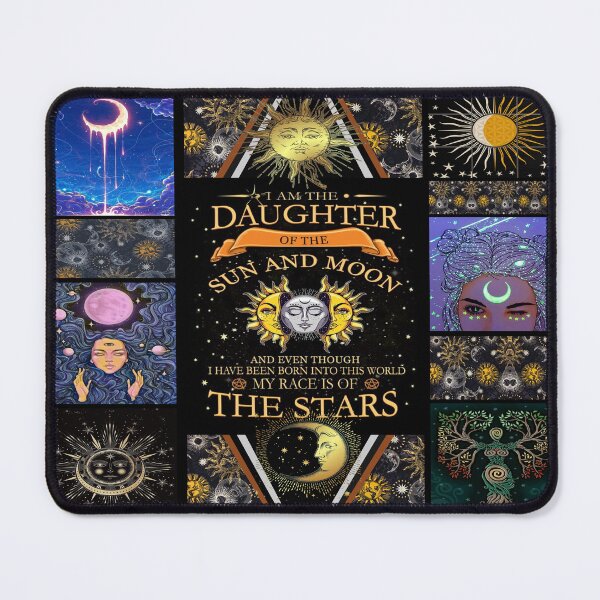 Item preview, I am daughter of the sun and moon my race is of the stars - Virgo Zodiac designed and sold by judysophia.