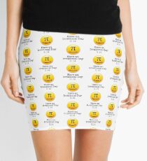 Have an irrational day ! 3.14 pi Mini Skirt