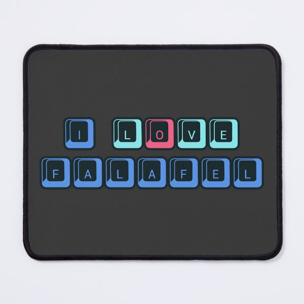 Item preview, I Love Falafel - Retro Keyboard designed and sold by Chubuter.