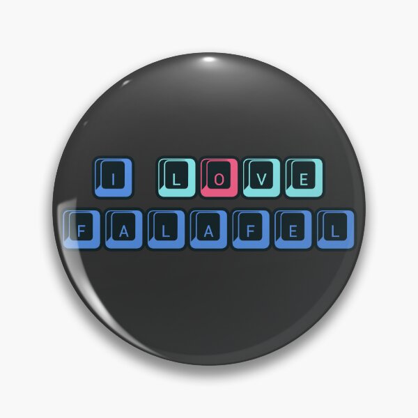 Item preview, I Love Falafel - Retro Keyboard designed and sold by Chubuter.