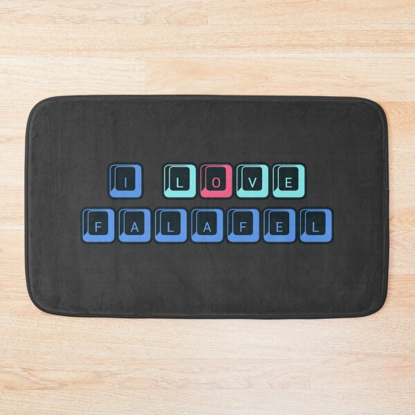 Item preview, I Love Falafel - Retro Keyboard designed and sold by Chubuter.
