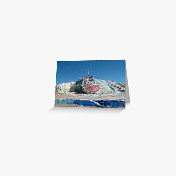 Salvation Mountain Greeting Card