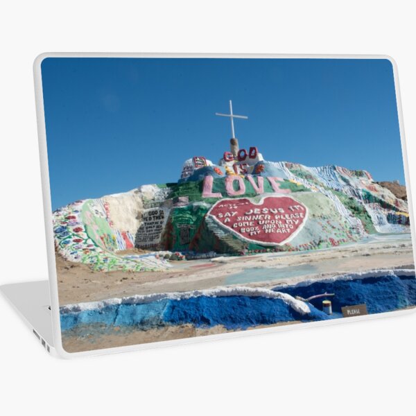 Salvation Mountain Laptop Skin