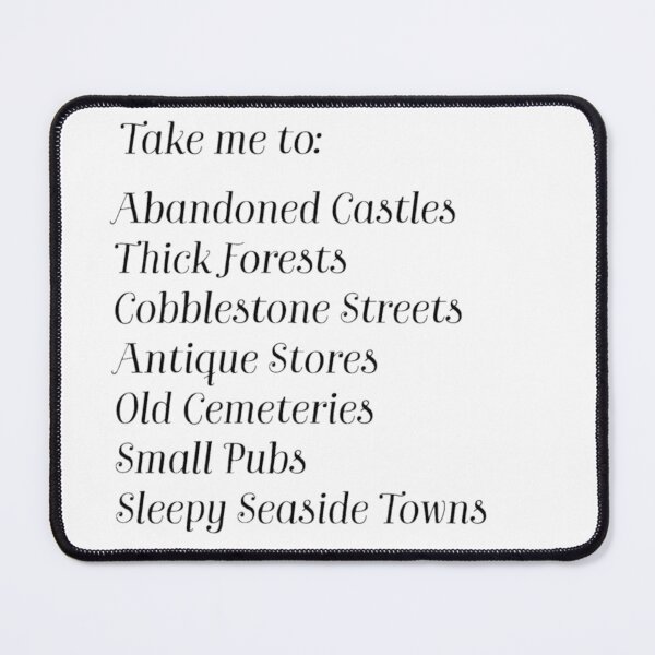 Item preview, Take me to abandoned castles designed and sold by LukjanovArt.