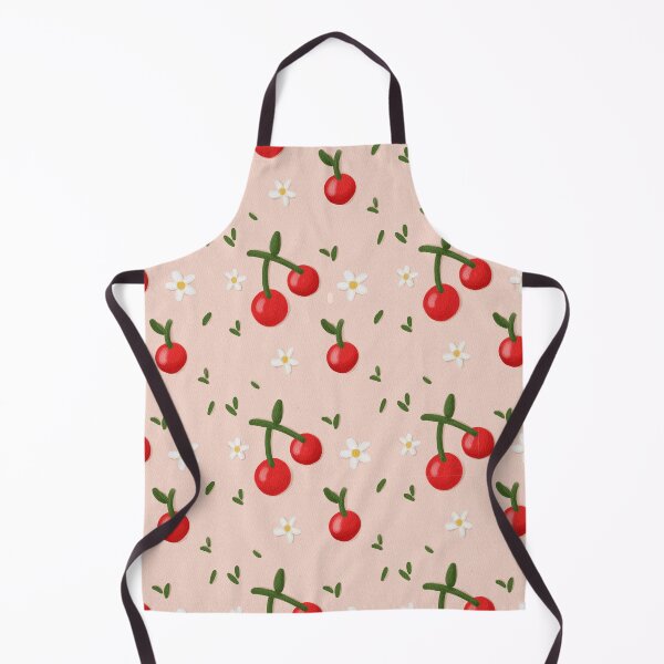Item preview, Cherry and white flower pattern designed and sold by digitalByMast.