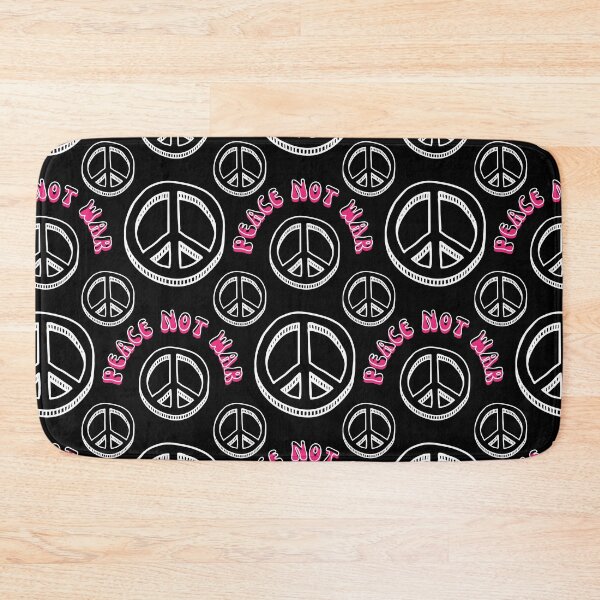 Item preview, Peace Not War with CND peace logo - innuendo pink designed and sold by BTCelebration.