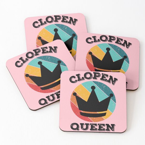 Item preview, Copy of Funny Retail and Restaurant Sayings Clopen Queen Work Shift designed and sold by elvisg03.