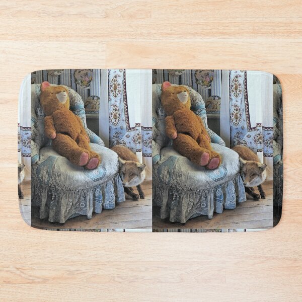 Item preview, r697/  l'Abbaye Royale de La Réau - 86 France " The Fox and the Teddy Bear as a Fable !  - Le Renard et La Peluche Ourson comme une Fable ! "  Okaio Créations - Olavia-Olao  designed and sold by o.okaïo.