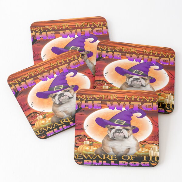 Item preview, Never Mind The Witch Beware Of The Bulldog designed and sold by christinecather.