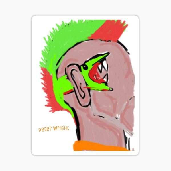 Peter Snake Bite Wright Sticker
