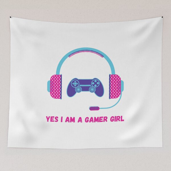 Item preview, yes i am a gamer girl designed and sold by axoniej.