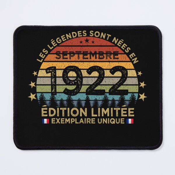 Item preview, Anniversaire 100 Ans Les Legendes Sont Nees en Septembre 1922 designed and sold by cssdru.