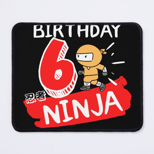 Item preview, Ninja Birthday 6th Party Gift designed and sold by Sasikharn.