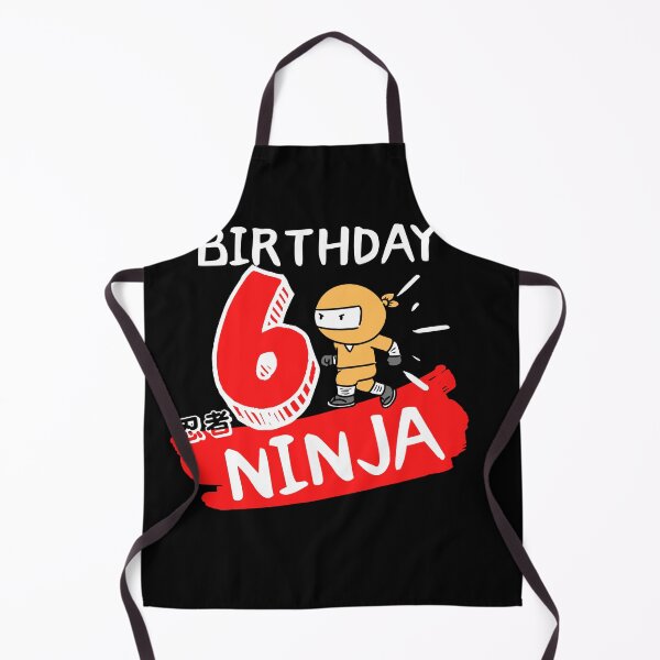 Item preview, Ninja Birthday 6th Party Gift designed and sold by Sasikharn.