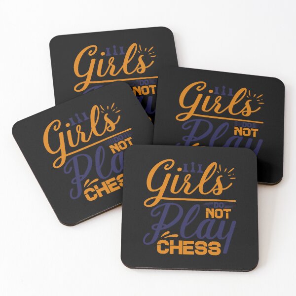 Item preview, girls don't play chess designed and sold by JaMatt1983.