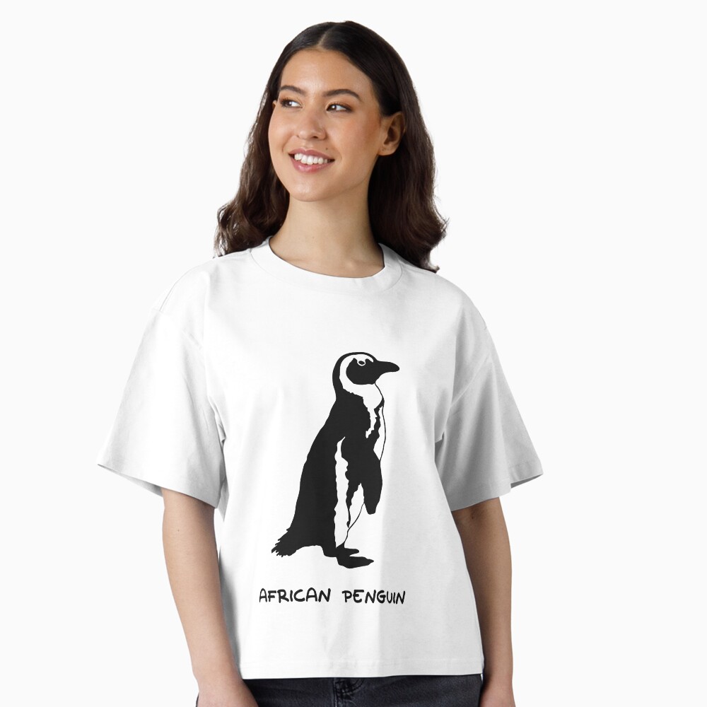 African Penguin with words