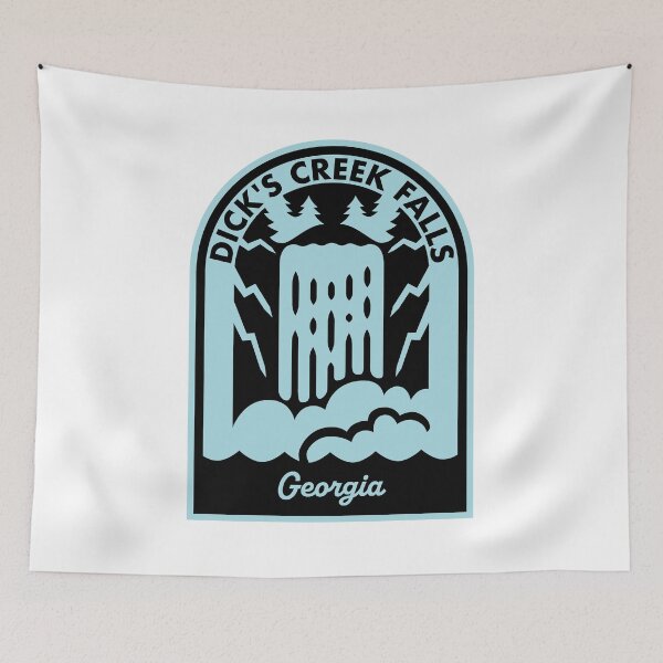 Item preview, Dicks Creek Falls Georgia designed and sold by HalpinDesign.