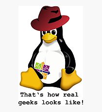 That's how real geeks looks like! Photographic Print