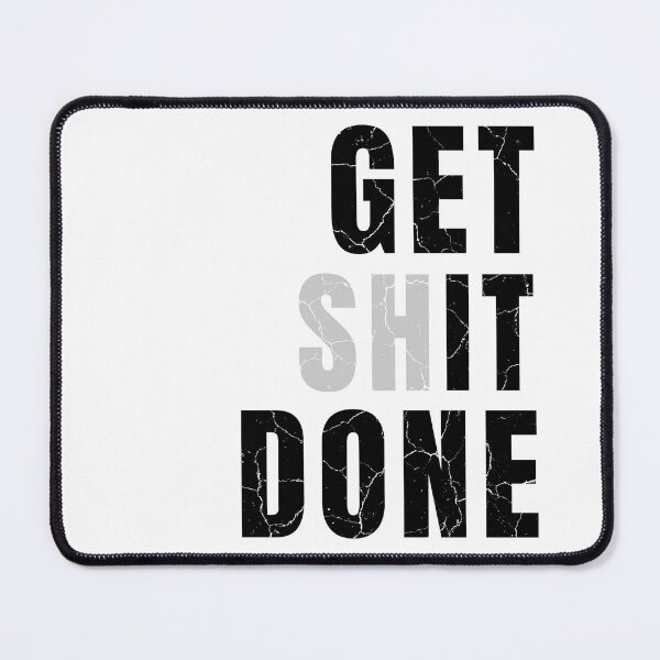 Item preview, GET IT DONE distressed designed and sold by KingsManKind.