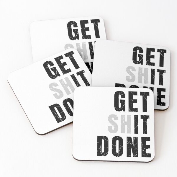 Item preview, GET IT DONE distressed  designed and sold by KingsManKind.