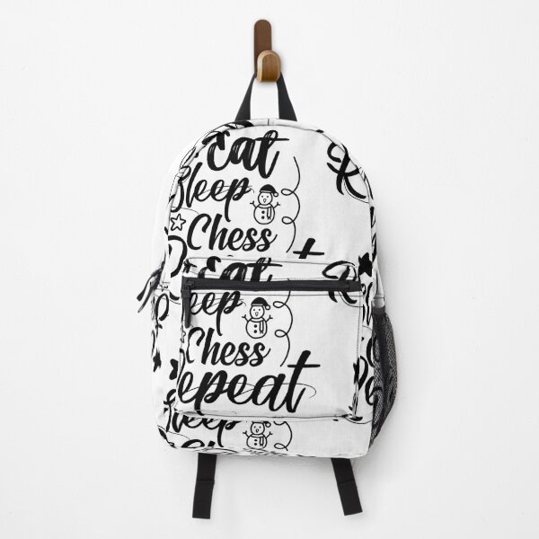 Item preview, eat sleep chess repeat designed and sold by JaMatt1983.