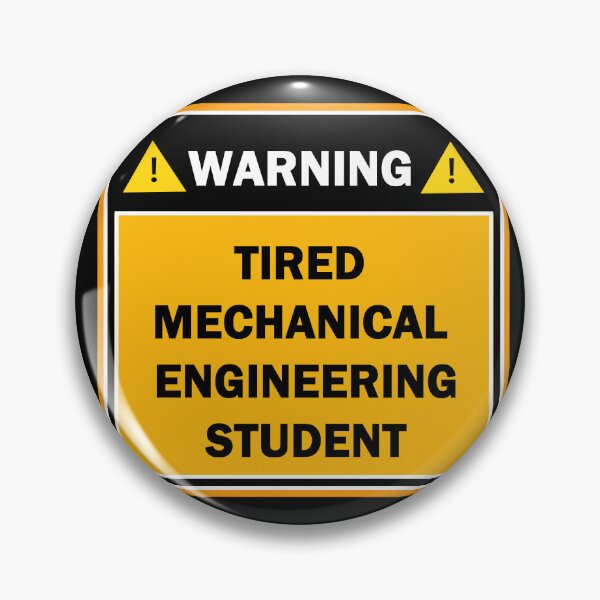 Item preview, Warning tired mechanical engineering student designed and sold by mejtstupor.