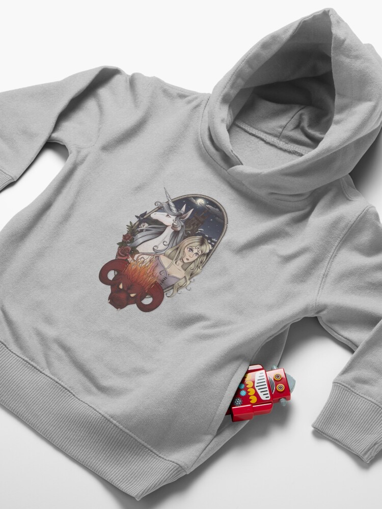 Alternate view of The Last Unicorn Toddler Pullover Hoodie