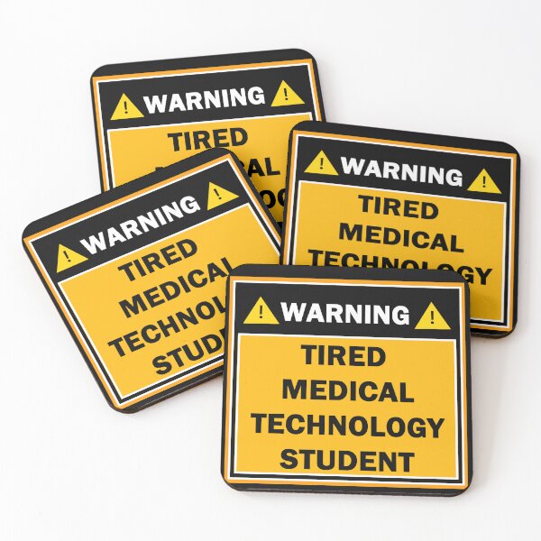 Item preview, Warning tired medical technology student designed and sold by mejtstupor.