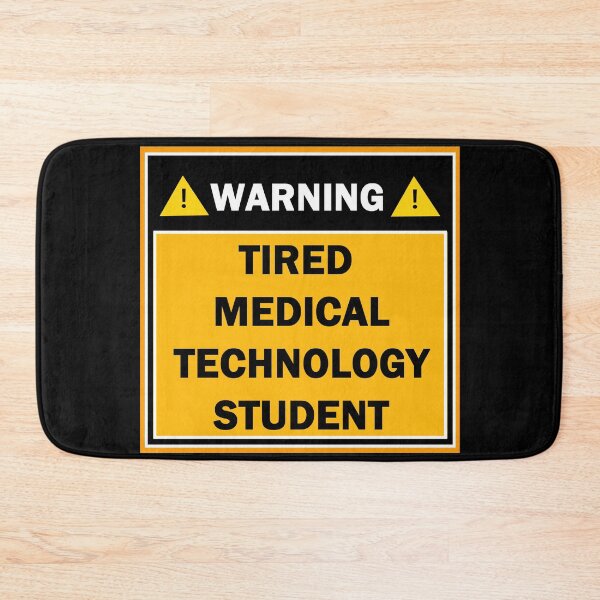 Item preview, Warning tired medical technology student designed and sold by mejtstupor.