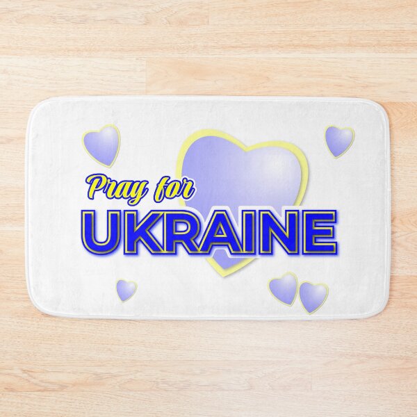 Artikelvorschau, Beten Sie für die Ukraine Farbaufkleber der ukrainischen Ukraina-Flagge entworfen und verkauft von ZieProject.
