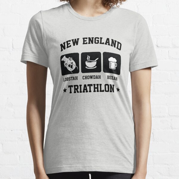 New England Triathlon - Lobster Clam Chowder and Beer Essential T-Shirt