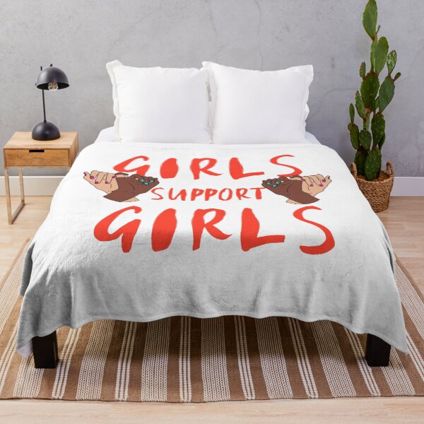 Item preview, Girls Support Girls on International Women's Day designed and sold by MimsTees.