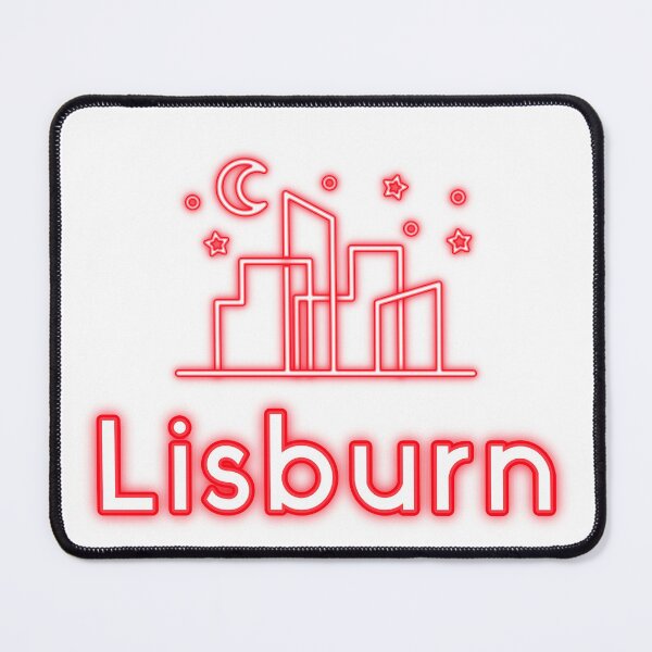 Item preview, Lisburn, Lisburn UK, Lisburn map designed and sold by SuperiorPrints.