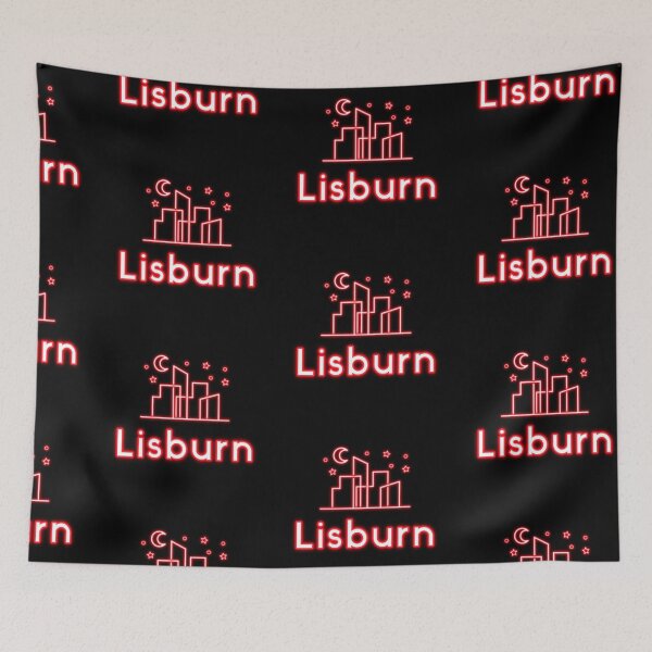 Item preview, Lisburn, Lisburn UK, Lisburn map designed and sold by SuperiorPrints.
