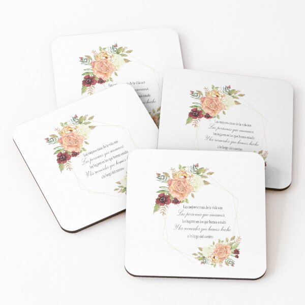 Item preview, Las mejores cosas de la vida son las personas que amamos, Spanish Inspirational Quote designed and sold by latiendadearyam.